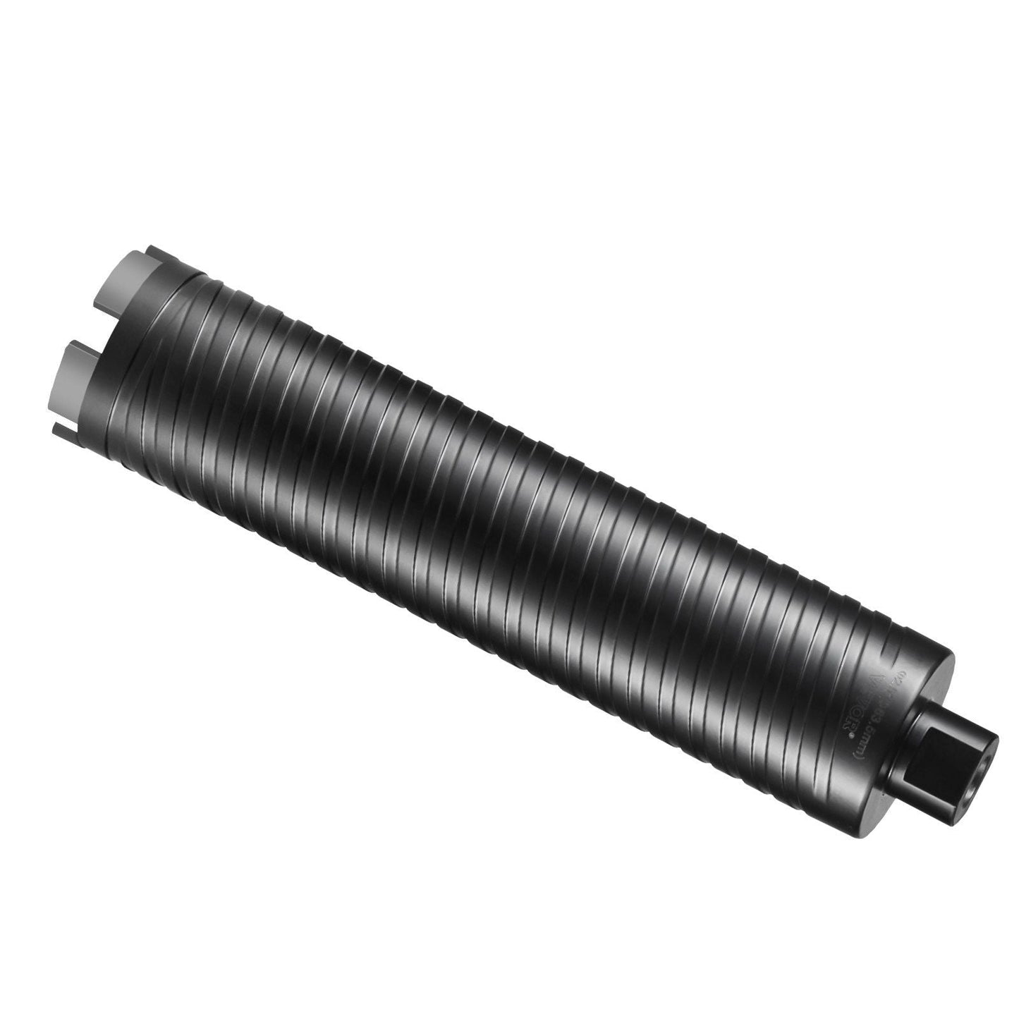 Core Drill Bit, 2.5" Wet/Dry Diamond Core Drill Bits for Brick and Block, Concrete Core Drill Bit with Pilot Bit Adapter and Saw Blade, 9.5" Drilling Depth, 5/8"-11 Inner Thread, Laser Welding