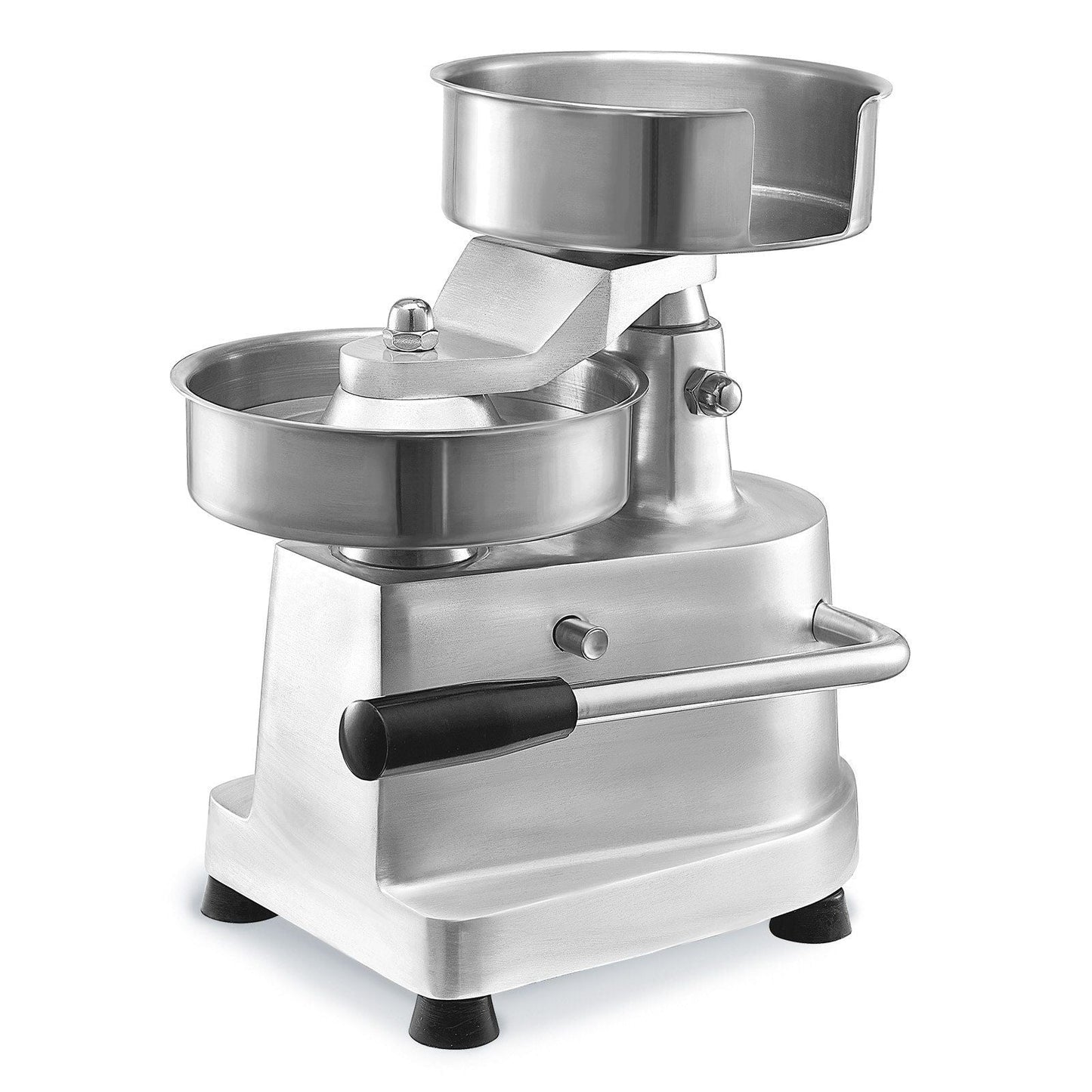 Commercial Burger Patty Maker, 150mm/6inch Hamburger Beef Patty Maker, Heavy Duty Food-Grade Stainless Steel Bowl Burger Press Machine, Kitchen Meat Forming Processor with 1000 Pcs Patty Papers