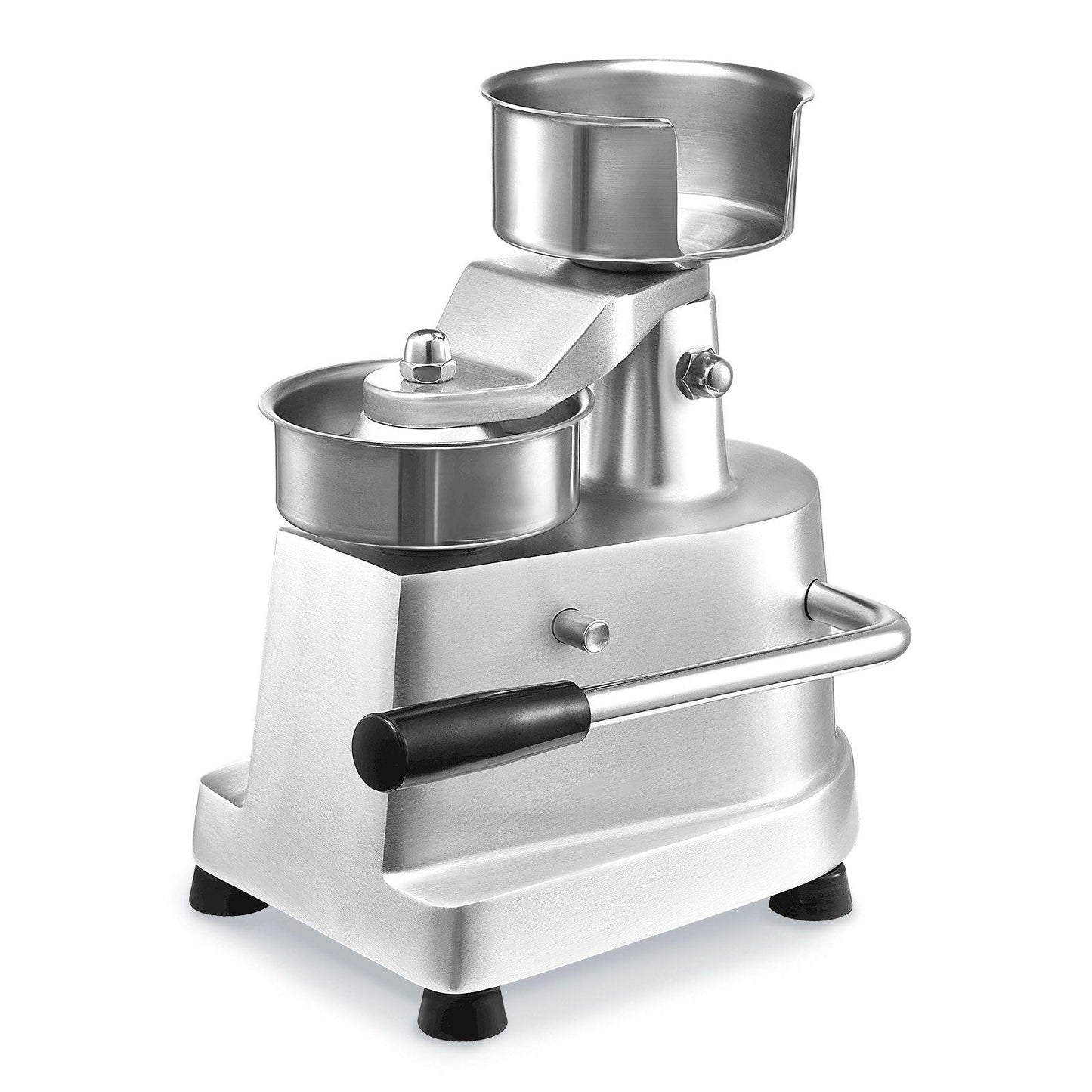 Commercial Burger Patty Maker, 100mm/4inch Hamburger Beef Patty Maker, Heavy Duty Food-Grade Stainless Steel Bowl Burger Press Machine, Kitchen Meat Forming Processor with 1000 Pcs Patty Papers