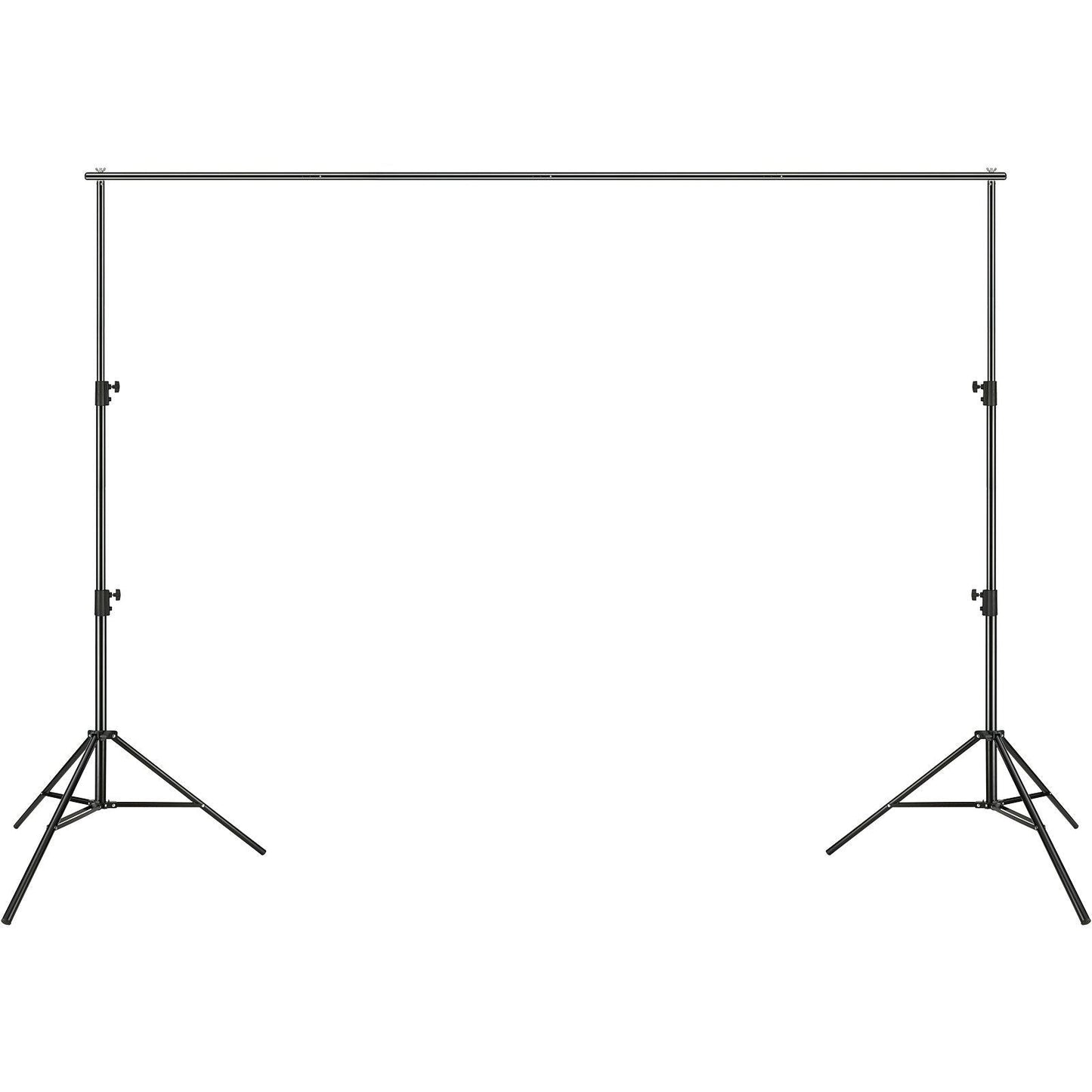 11.48 x 9.58 ft Heavy Duty Backdrop Stand, Height Adjustable Photography Backdrop Stand, Background Support System with 6 Clamps and A Carry Bag, for Party, Wedding, Display, Photo