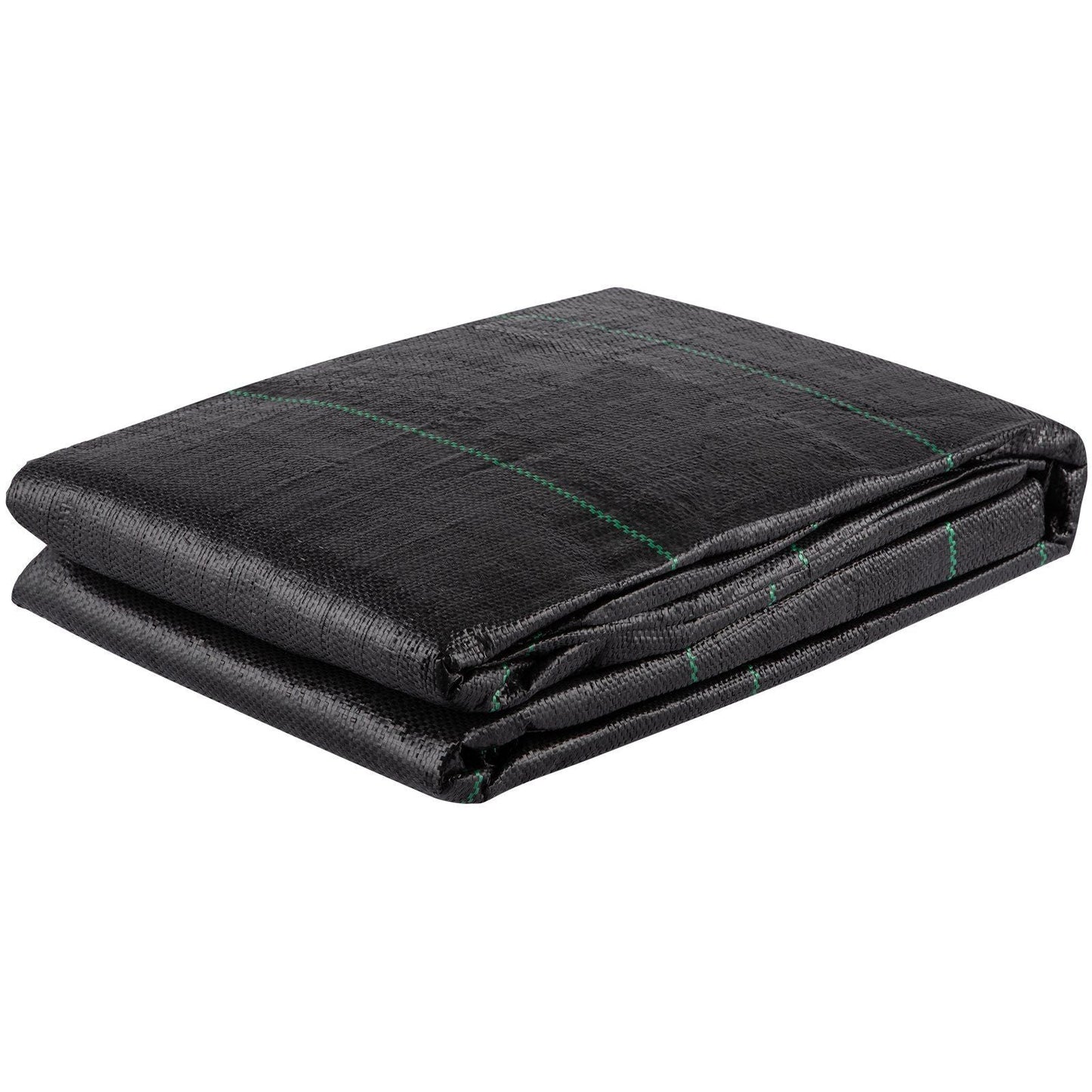 Geotextile Fabric, 12.5 x 30 ft 3.5oz Woven PP Driveway Drain Cloth w/ 600lbs Tensile Strength, Heavy Duty Underlayment for Soil Stabilization, Landscaping, Weed Barrier, 12.5FT30FT-3.5OZ, Black