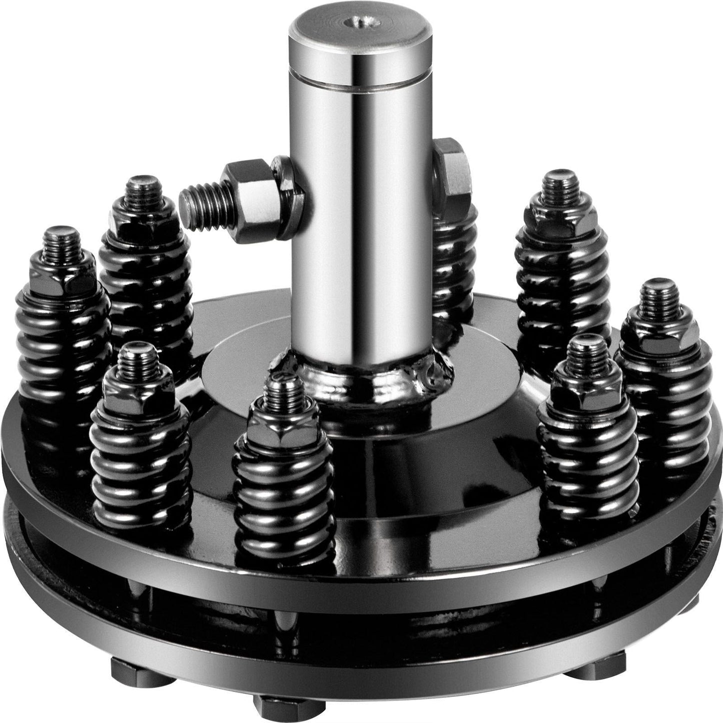 Slip Clutch, 1 3/8" PTO Slip Clutch, Smooth Round Ends PTO Friction Clutch, Carburized Steel Tractor Slip Clutch, Adjustable Rotary Cutter Slip Clutch, Black Brush Hog Slip Clutch for PTO Shaft