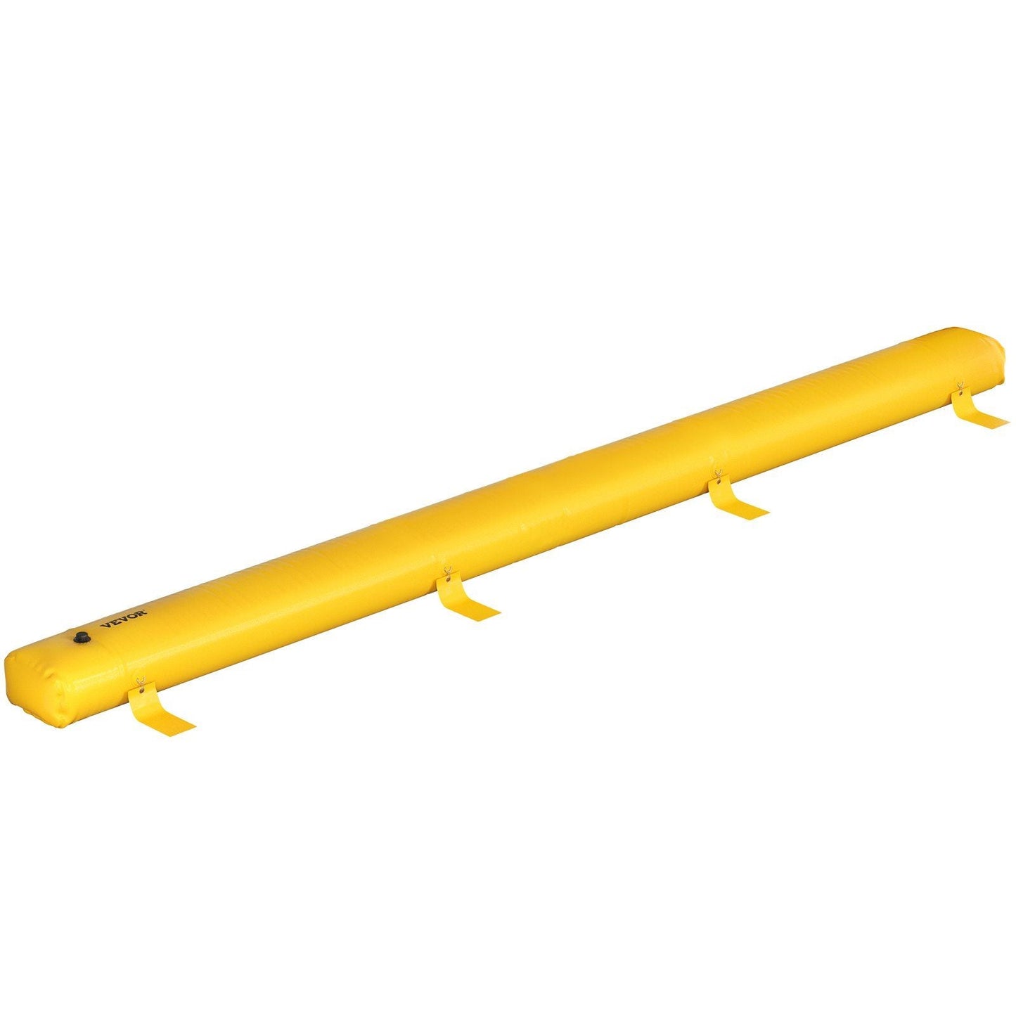 Flood Bag, 24 ft Length x 12 in Height, Reusable PVC Water Diversion Tubes, Lightweight with Excellent Waterproof Effect Used for Doorways, Garages, Yellow