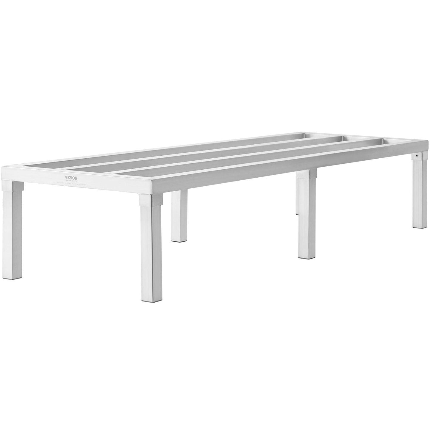 Newly Upgraded!Aluminum Dunnage Rack Stationary Dunnage Rack 60' x 20' x 12' Storage Rack