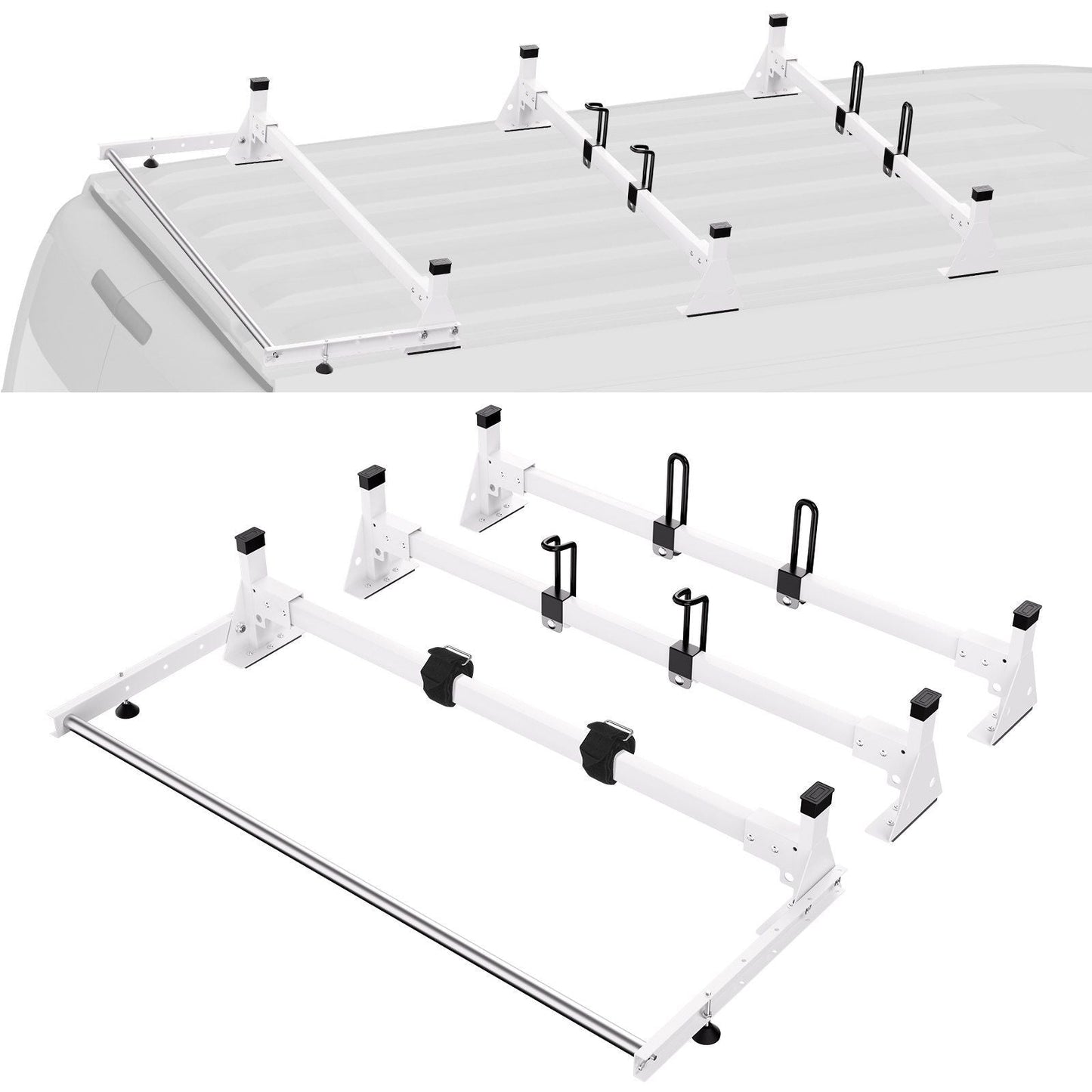 Trailer Ladder Rack Van Roof Ladder Rack for Ford Transit Custom 2013-2024
