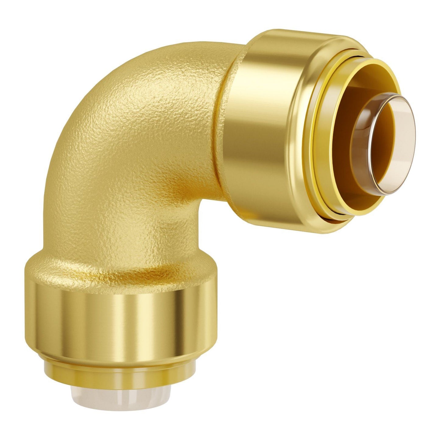 Pipe Fittings 1/2" 12PCS Brass Pipe Fittings Elbow Push-Fit for Air System