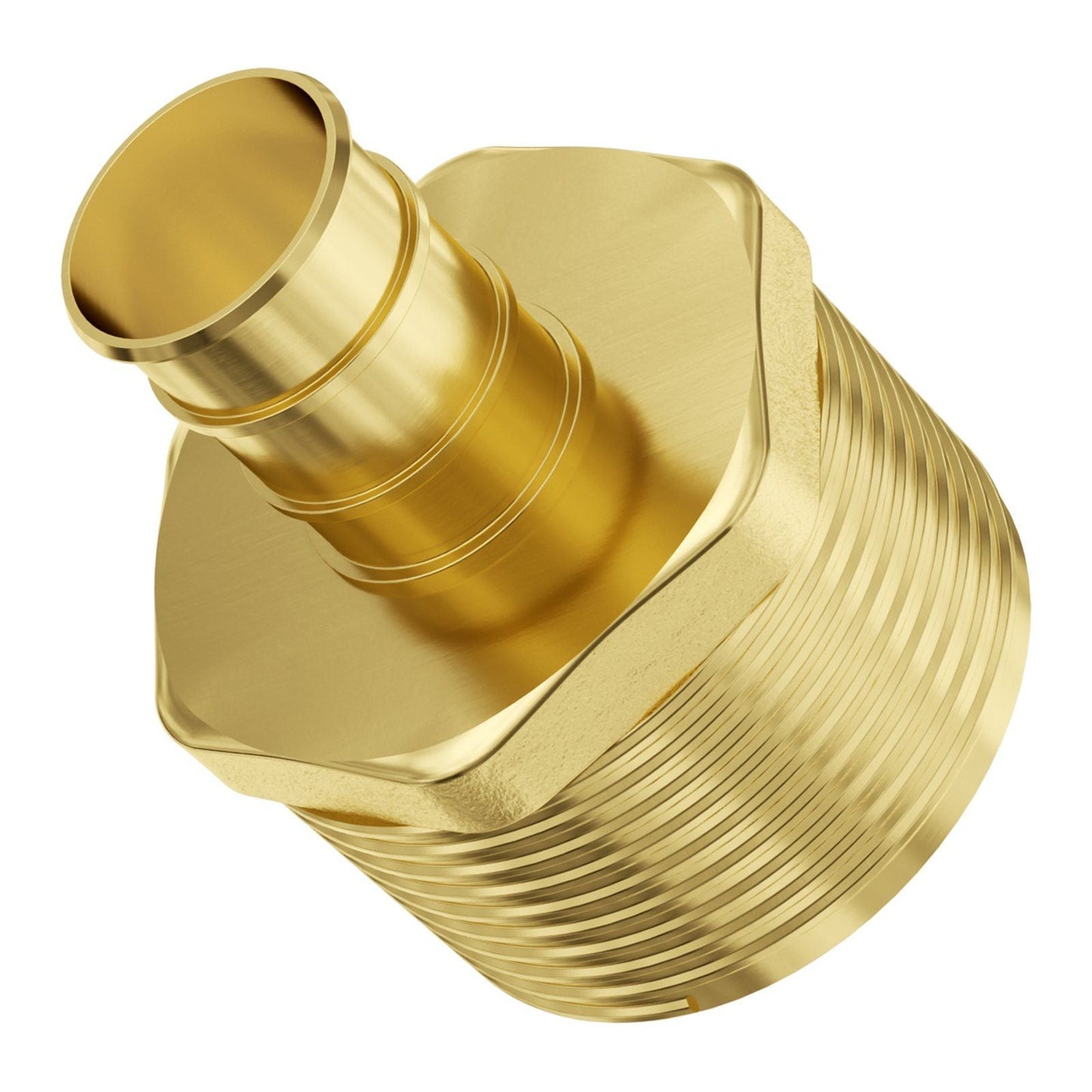 Pipe Fittings 1/2" 25PCS Brass Clamp-style 1/2 NPT External Thread for Air