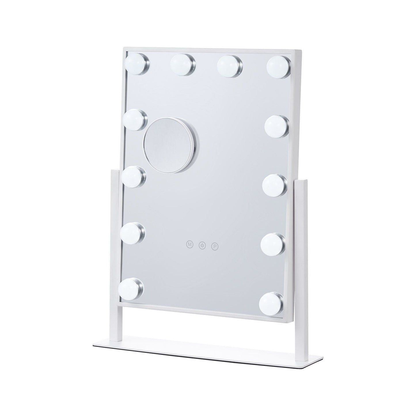 Hollywood Vanity Makeup Mirror With Lights 5X Magnification 16.1x11.8 in