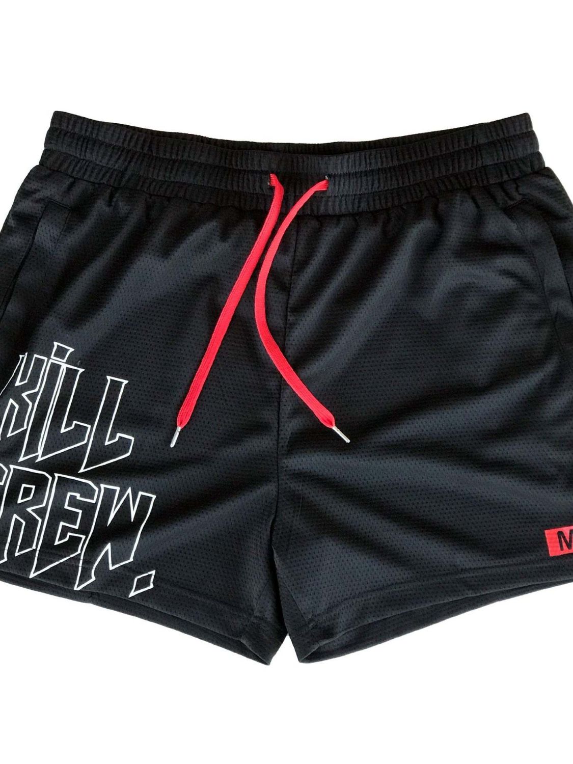 Men's Plus Size Drawstring Active Shorts