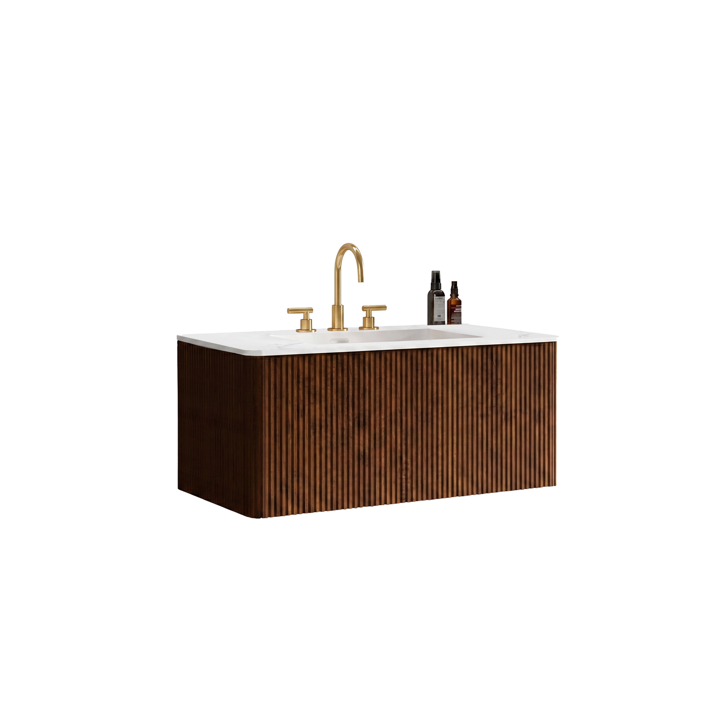 Etna 36" Striped Bathroom Vanity