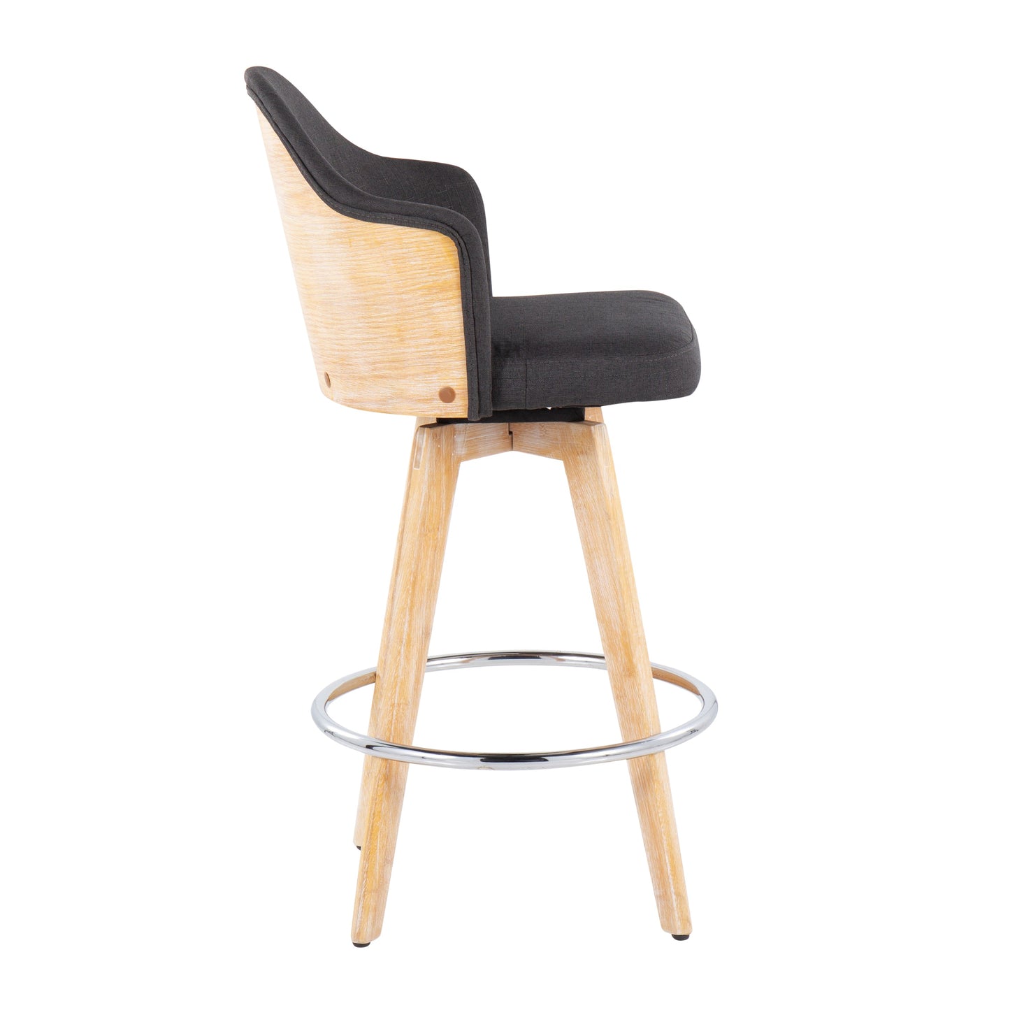 Contemporary Fixed-Height Counter Stool