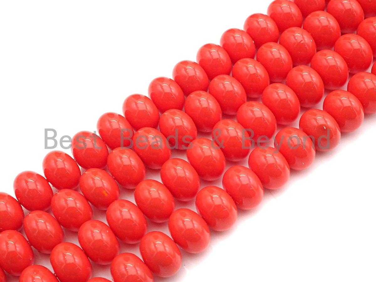 Mother of Pearl Rondelle Shape beads,sku#T129