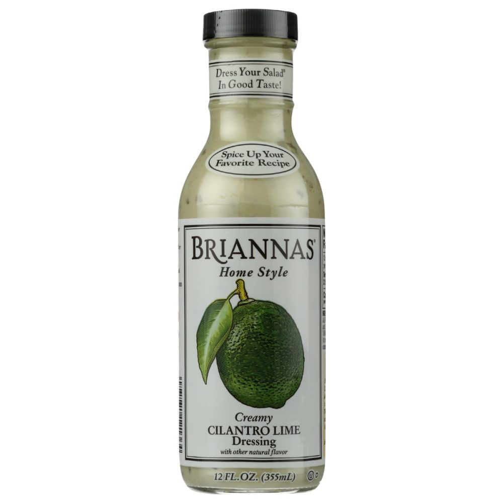 BRIANNAS: Creamy Cilantro Lime Dressing, 12 oz