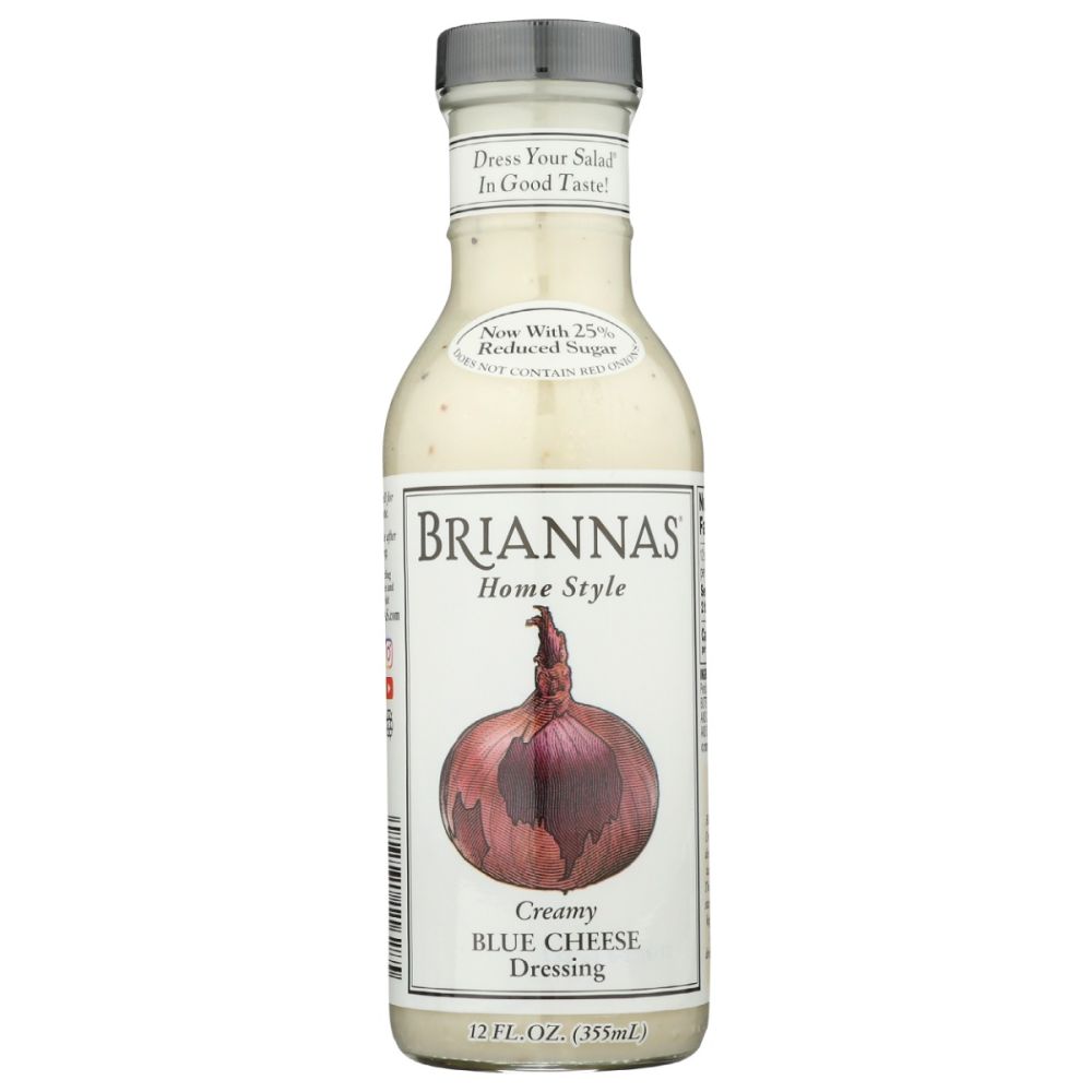 BRIANNAS: Creamy Blue Cheese Dressing, 12 oz
