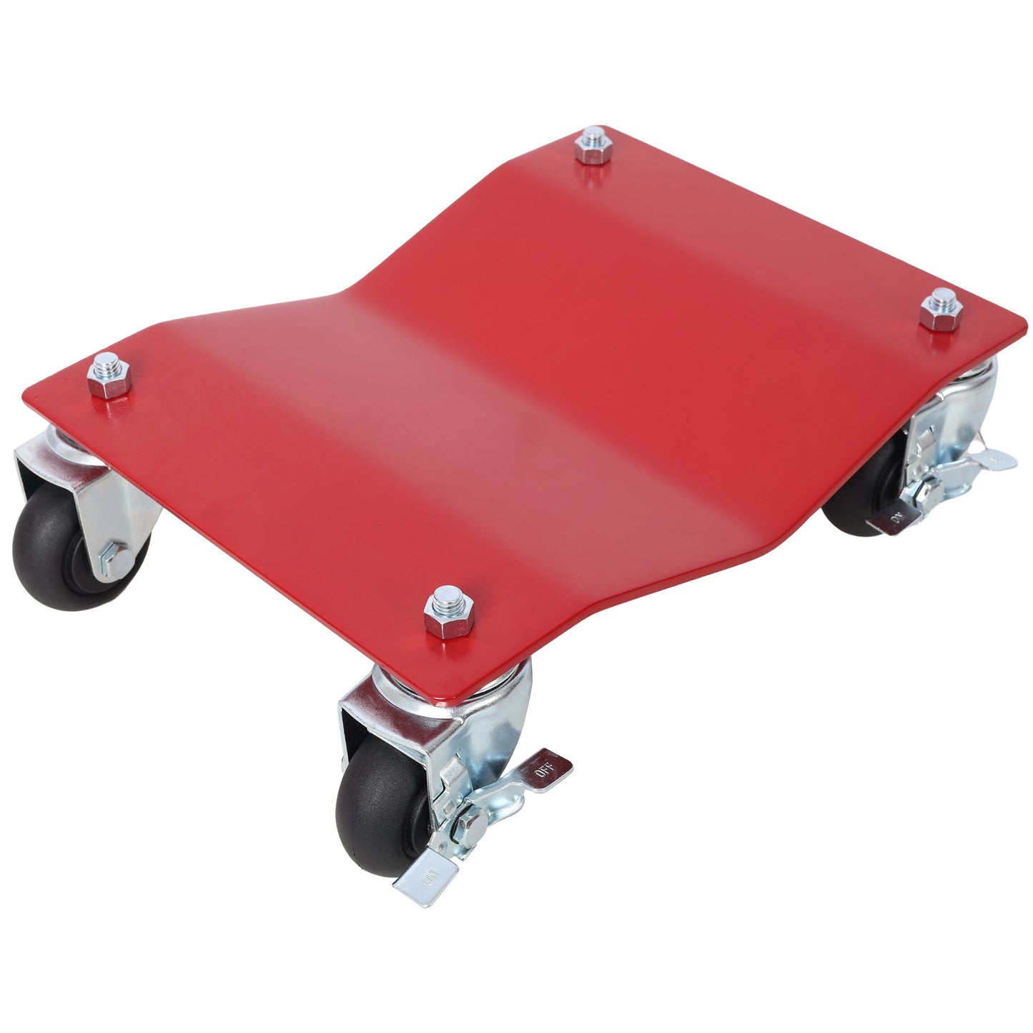 4-Pack 2500lbs Capacity Professional Steel Vehicle Dollies