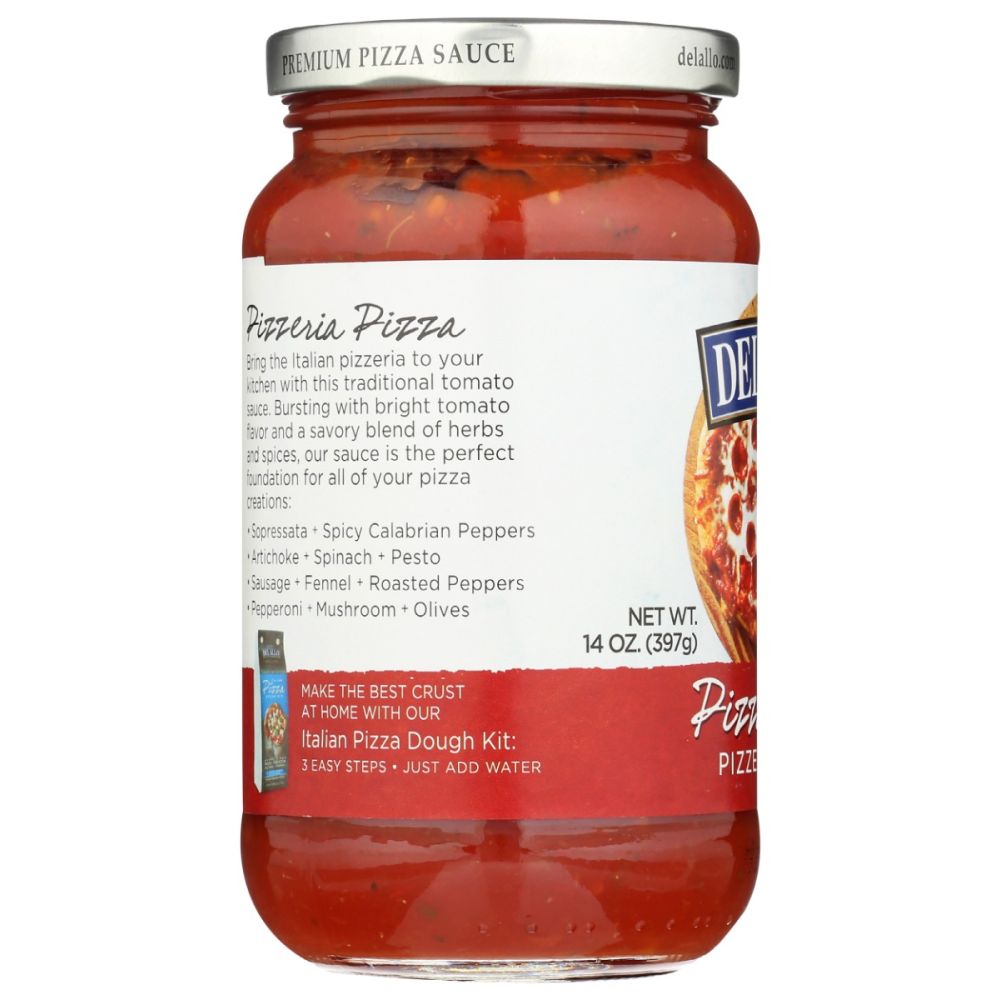 DELALLO: Pizzeria Pizza Sauce, 14 oz