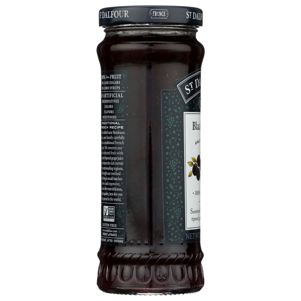 ST DALFOUR: Black Cherry Fruit Spread, 10 oz