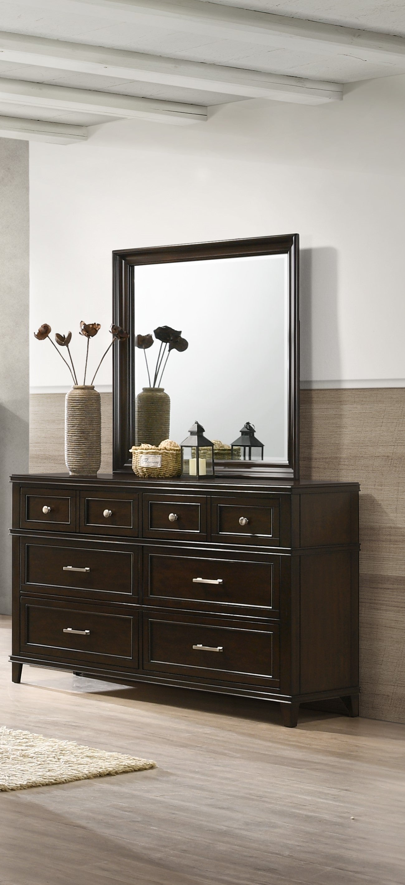 Merlot 6 Drawer Dresser