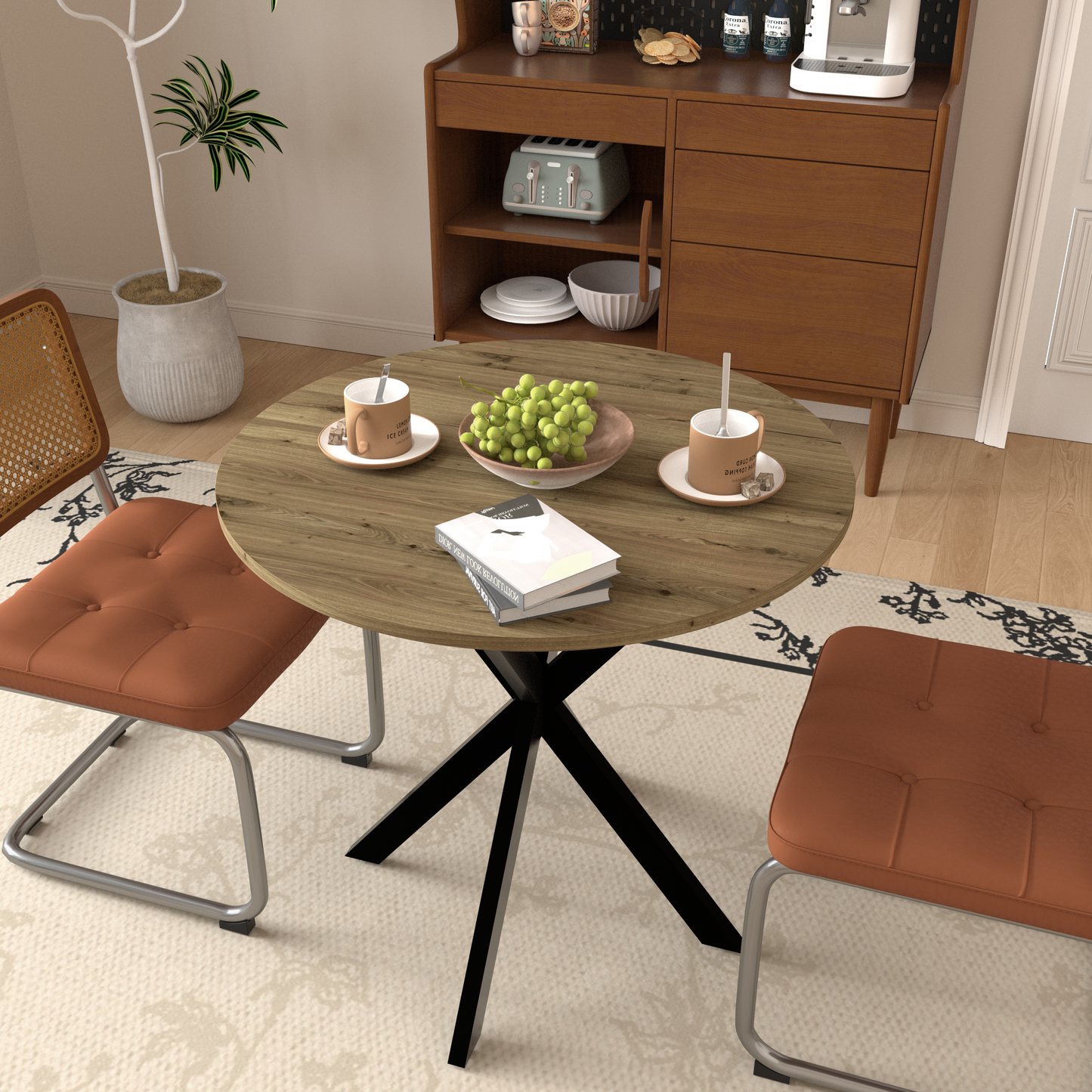 31.5 Inch Round Dining Table