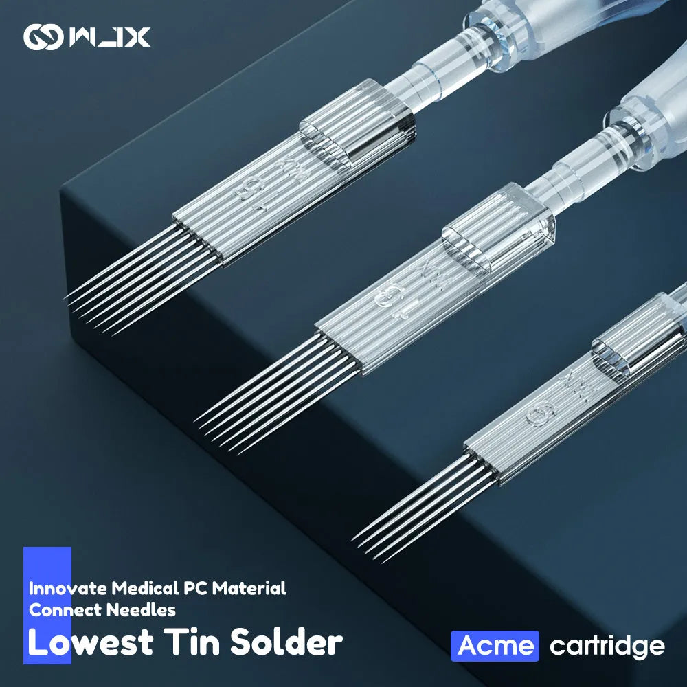 WJX Professional Tattoo Cartridges Needles - 0.35MM/0.30MM/0.25MM Round Liner | Box of 20