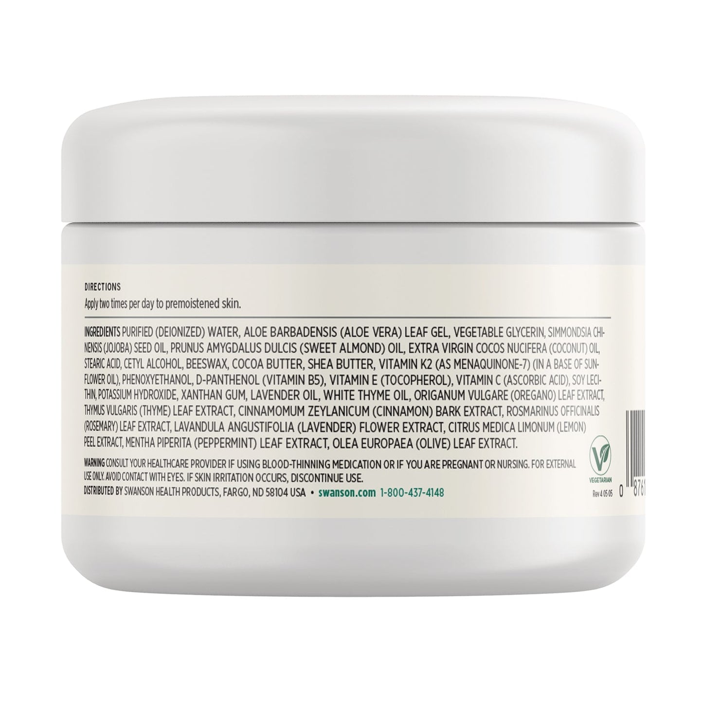 Vitamin K Cream with Menaquinone-7