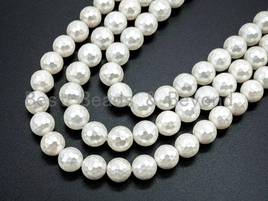 6mm/8mm/10mm/12mm/14mm Quality White Mother of Pearl beads,SKU#T66