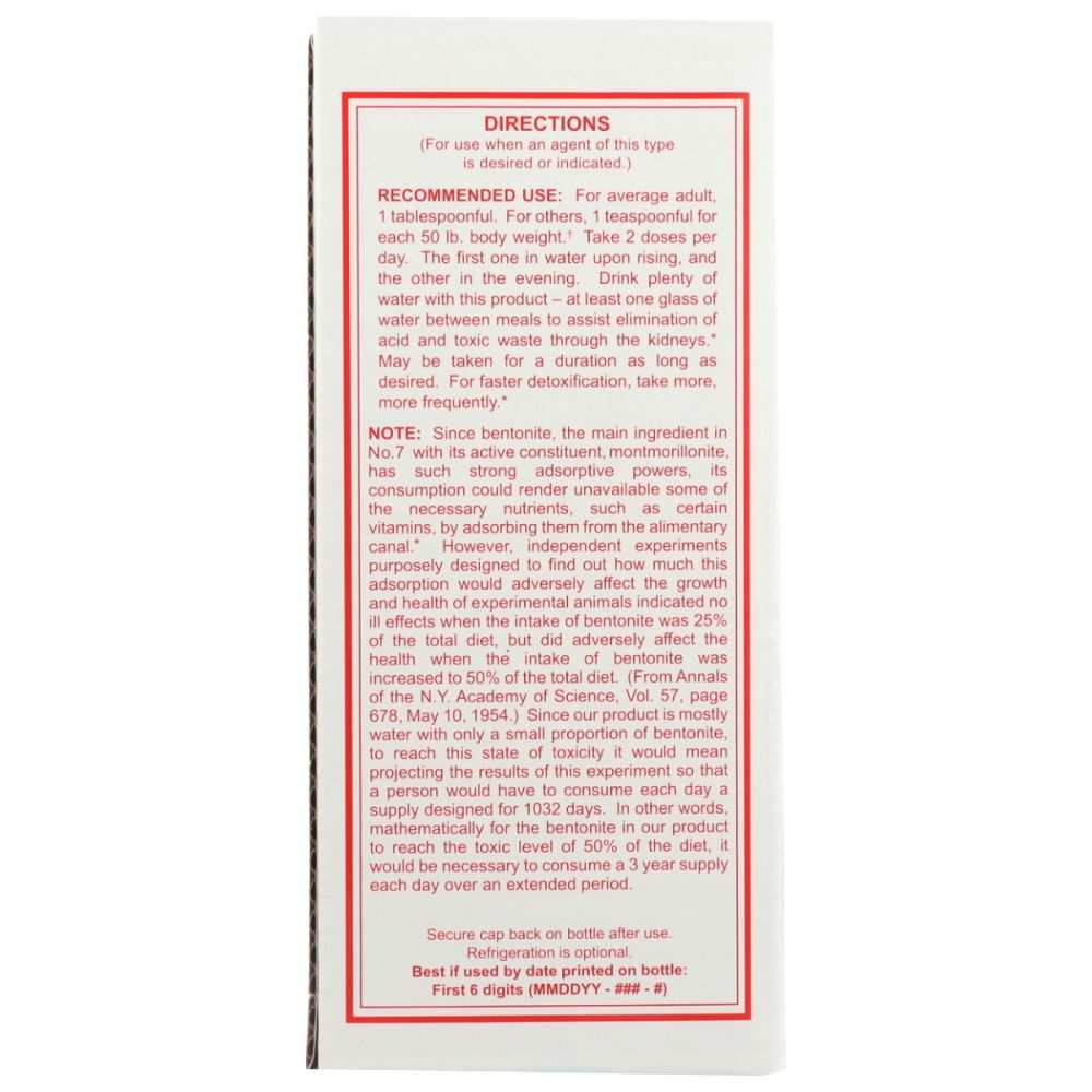 SONNES No 7 Detoxificant – 32oz Cleansing Drink | Psyllium & Bentonite