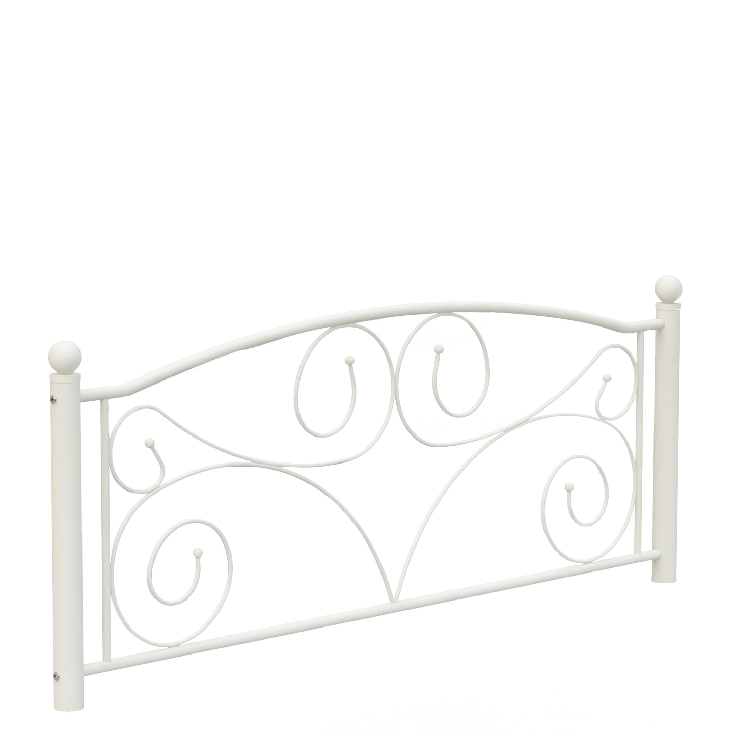 Queen Size Unique Flower Sturdy System Metal Bed Frame