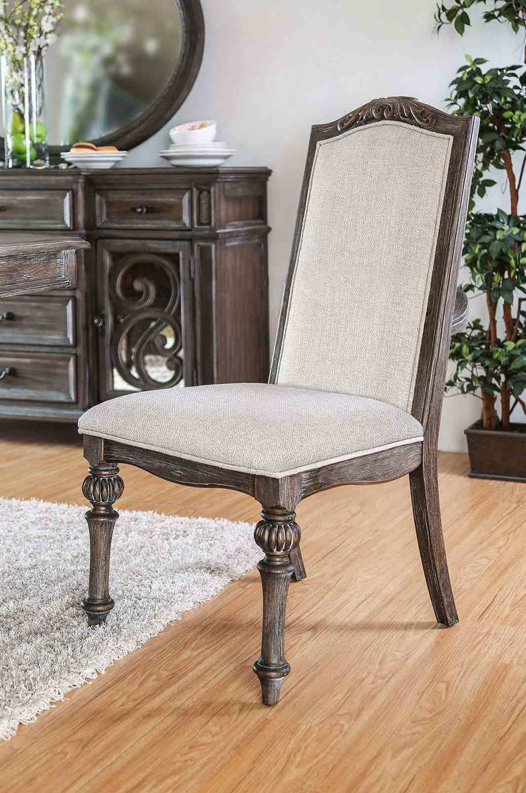 Elegant Rustic 5pc Dining Set