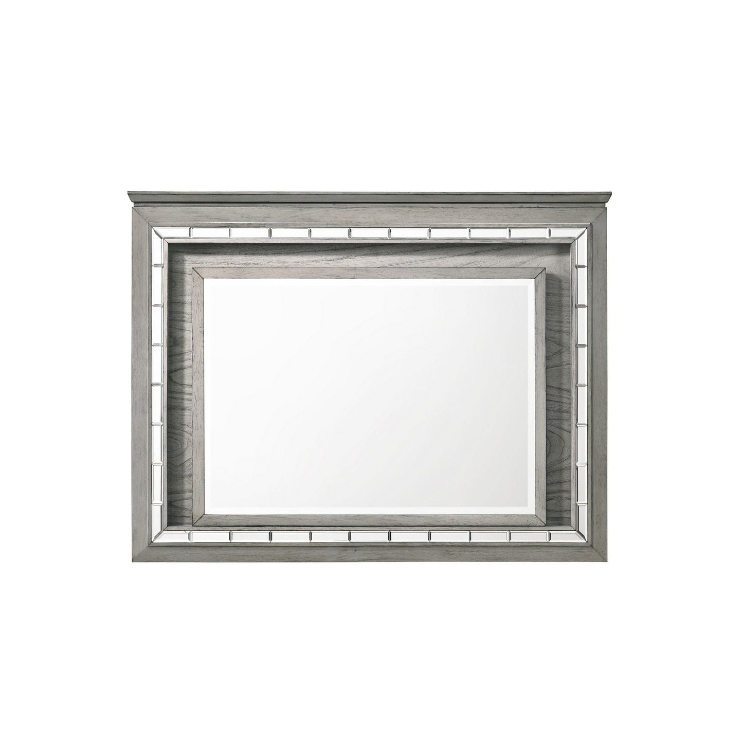 Antares - Mirror With LED - Light Gray