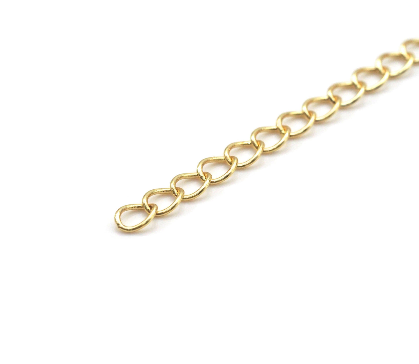 Thin Oval Link Chain by Yard, extension chain, sku#LX159