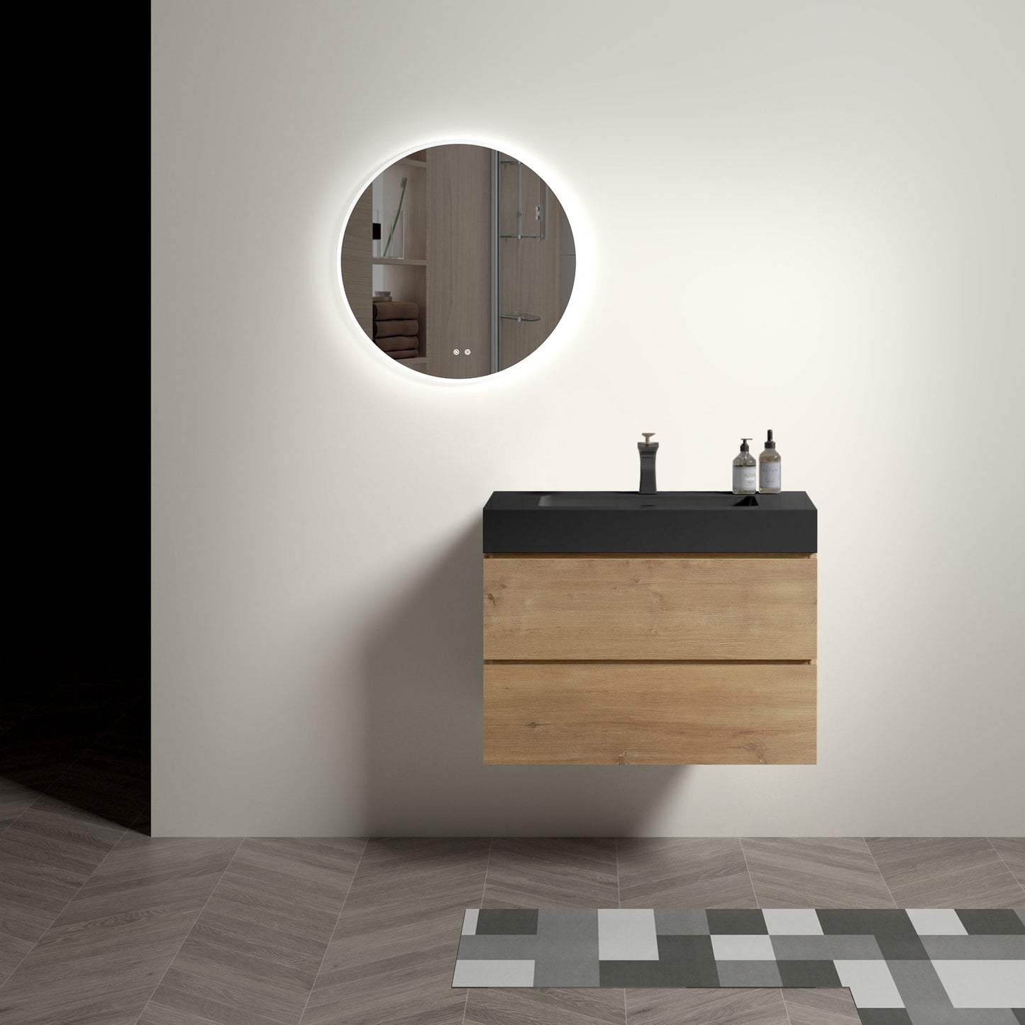 Alice 30" Wall Mounted Bathroom Vanity