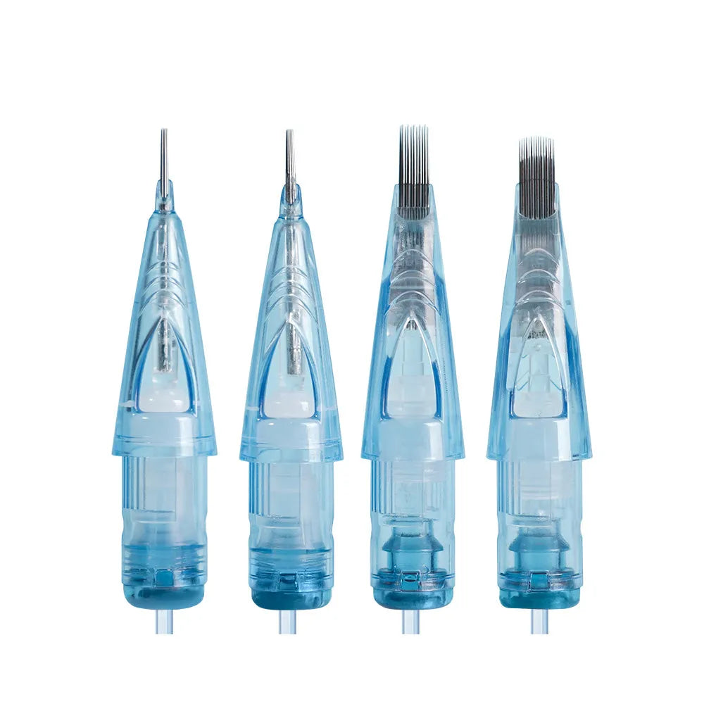 WJX Professional Tattoo Cartridges Needles - 0.35MM/0.30MM/0.25MM Round Liner | Box of 20