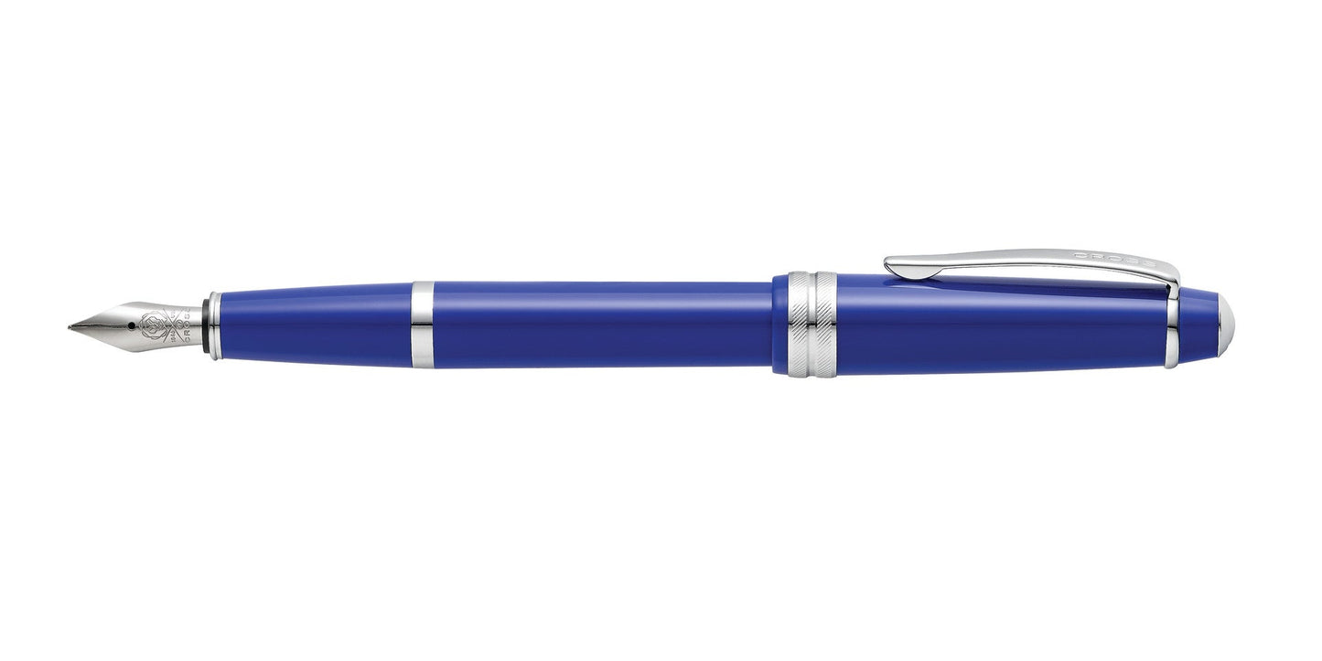 Bailey Light™ Polished Blue Resin Medium Nib Fountain Pen