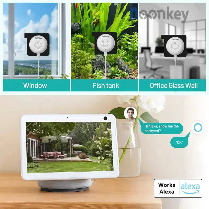 Caméra d'intérieur sans fil 2K – Wi-Fi double bande 5 GHz et 2,4 GHz, Vision nocturne couleur IA ChroMax, Enregistrement 24h/24 et 7j/7