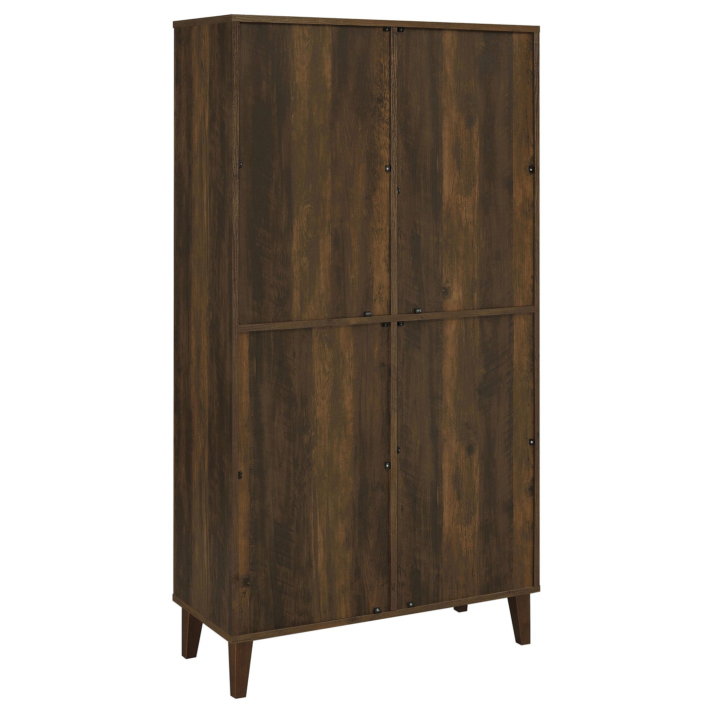 Sakai Dark Pine 4-Door Tall Accent Cabinet
