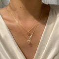 Collier Cœur Diamant Délicat Petit Cœur Amour Collier Quotidien