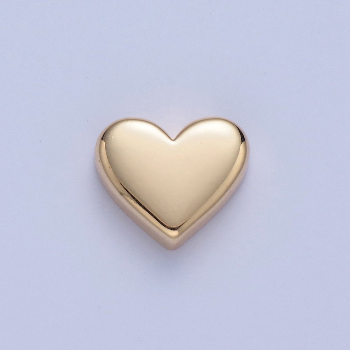 Dainty Gold Filled Heart Bead Spacer for Bracelet Necklace W-852