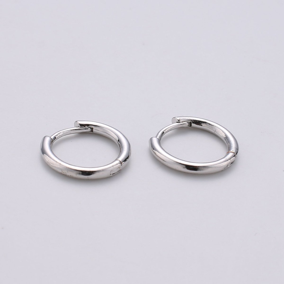 Dainty Hoop Earrings Pair/ Small Hoop Earring Minimalist Hoop Earring Silver Hoops Tiny Gold Hoop Ear Huggers/ Cartilage Earrings/ Rose Gold K-557 to K-560