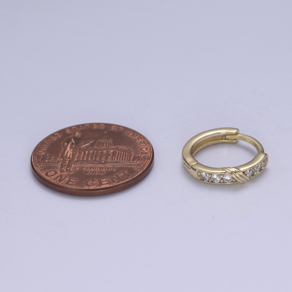 Dainty Hoops, Tiny Hoops, Diamond CZ Hoop Earrings, Small Hoop Diamond Earrings Minimalist Huggie Hoops Jewelry T-299