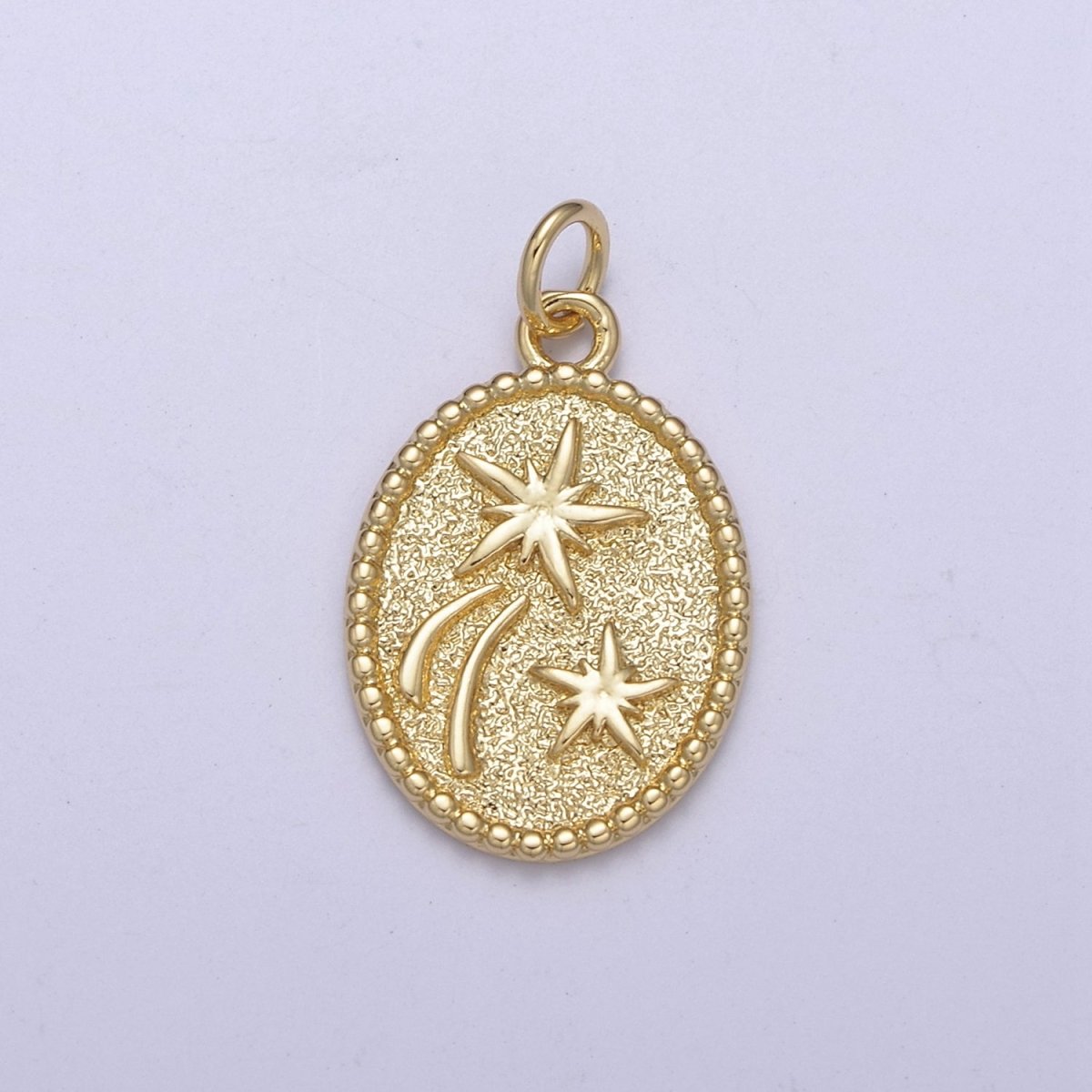 Dainty Small Fireworks Star Shooting Star Charm C-669