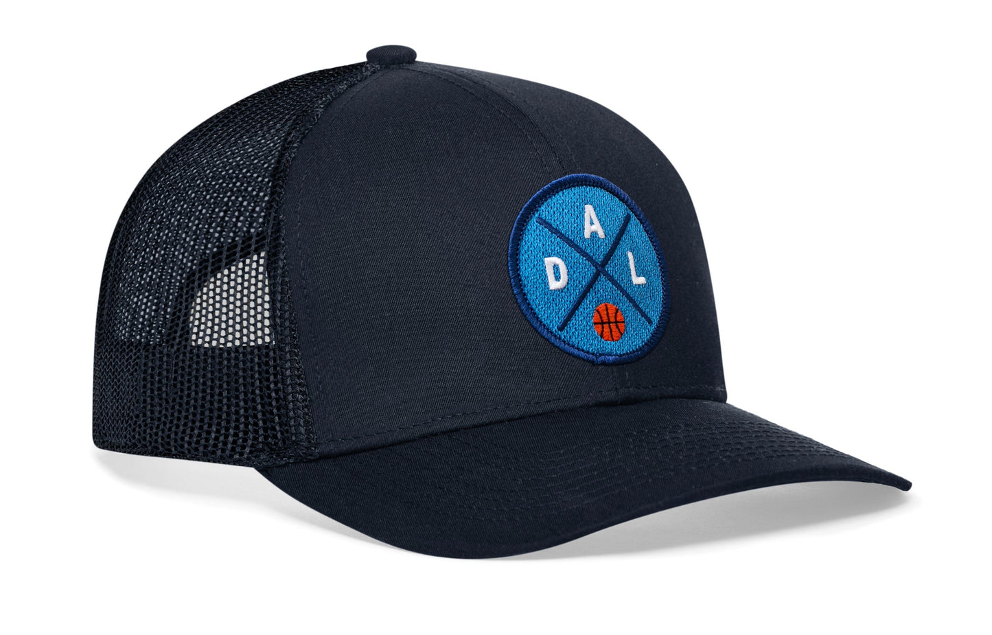 Dallas Trucker Hat  |  DAL X Basketball Snapback
