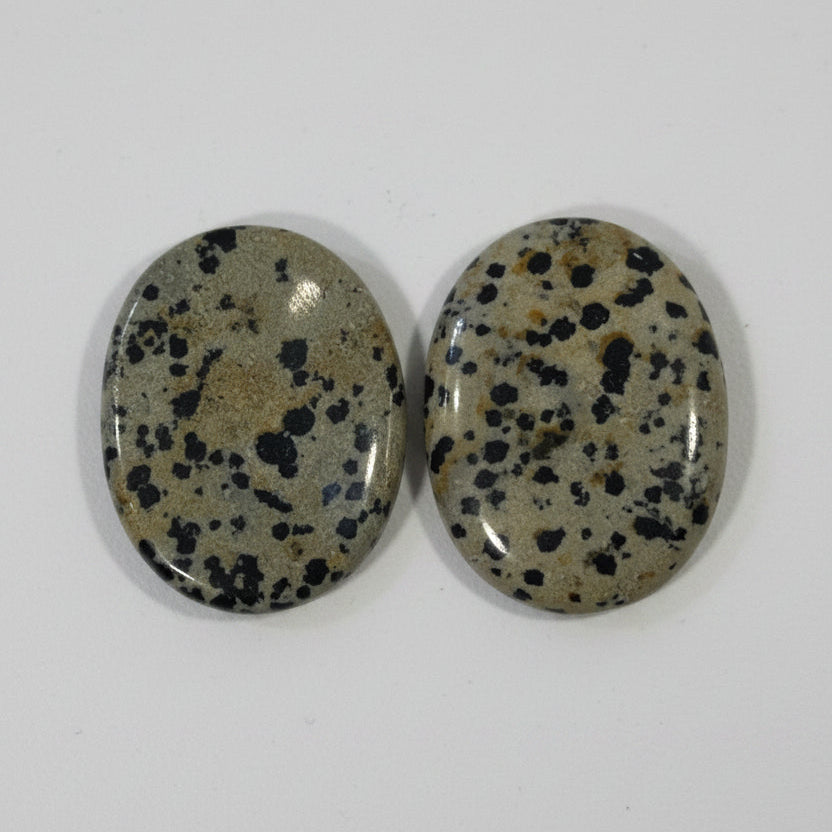 Dalmatian Jasper Comfort Stone