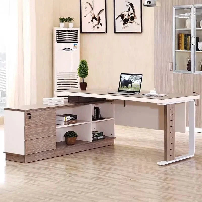 Halley · Modern L-Shaped Desk