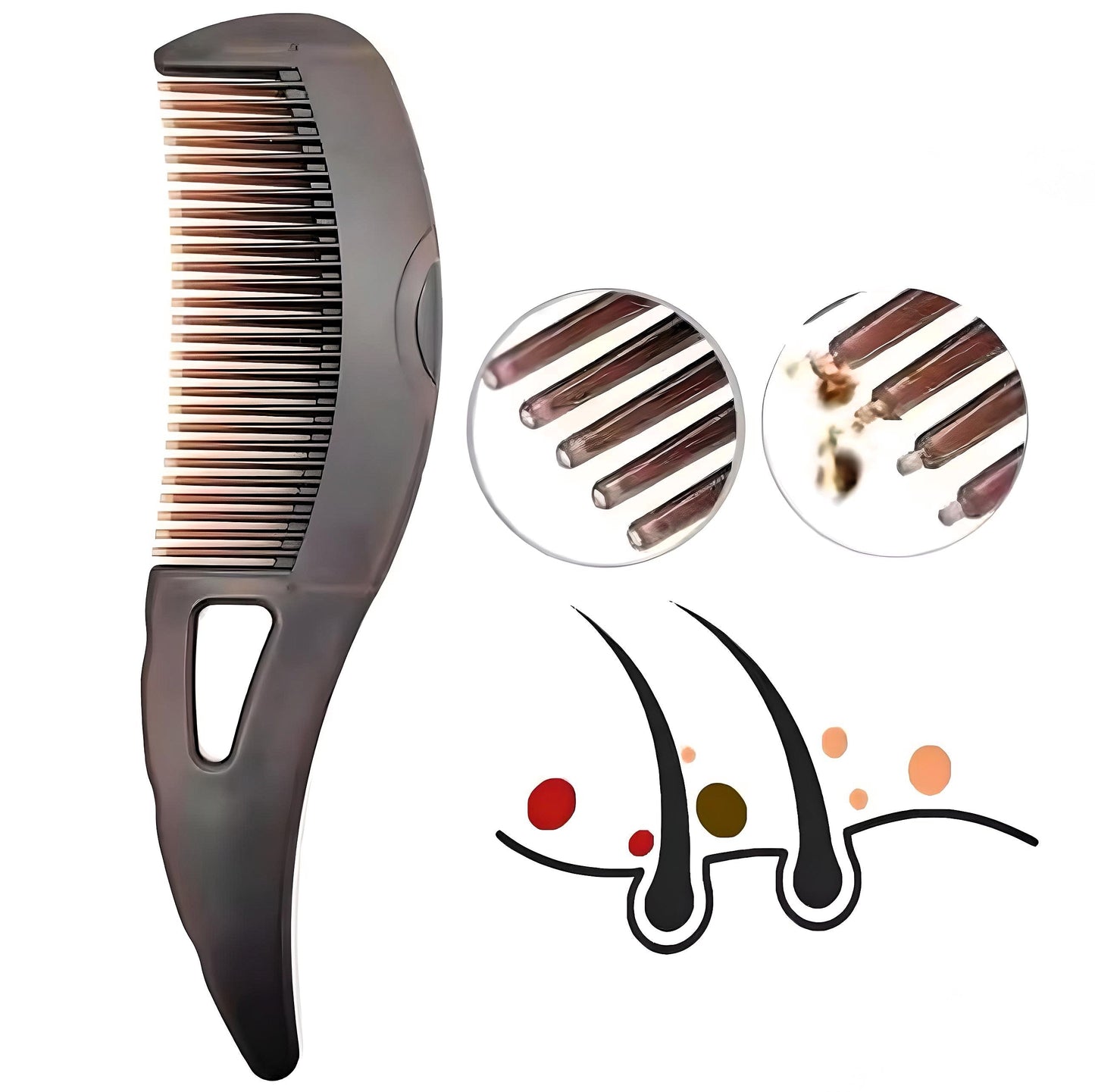 Dandruff Scalp Hollow Brush