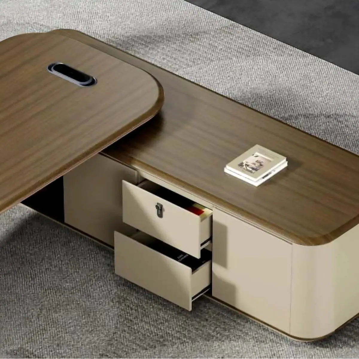 Secord · Modern L-Shaped Executive Desk