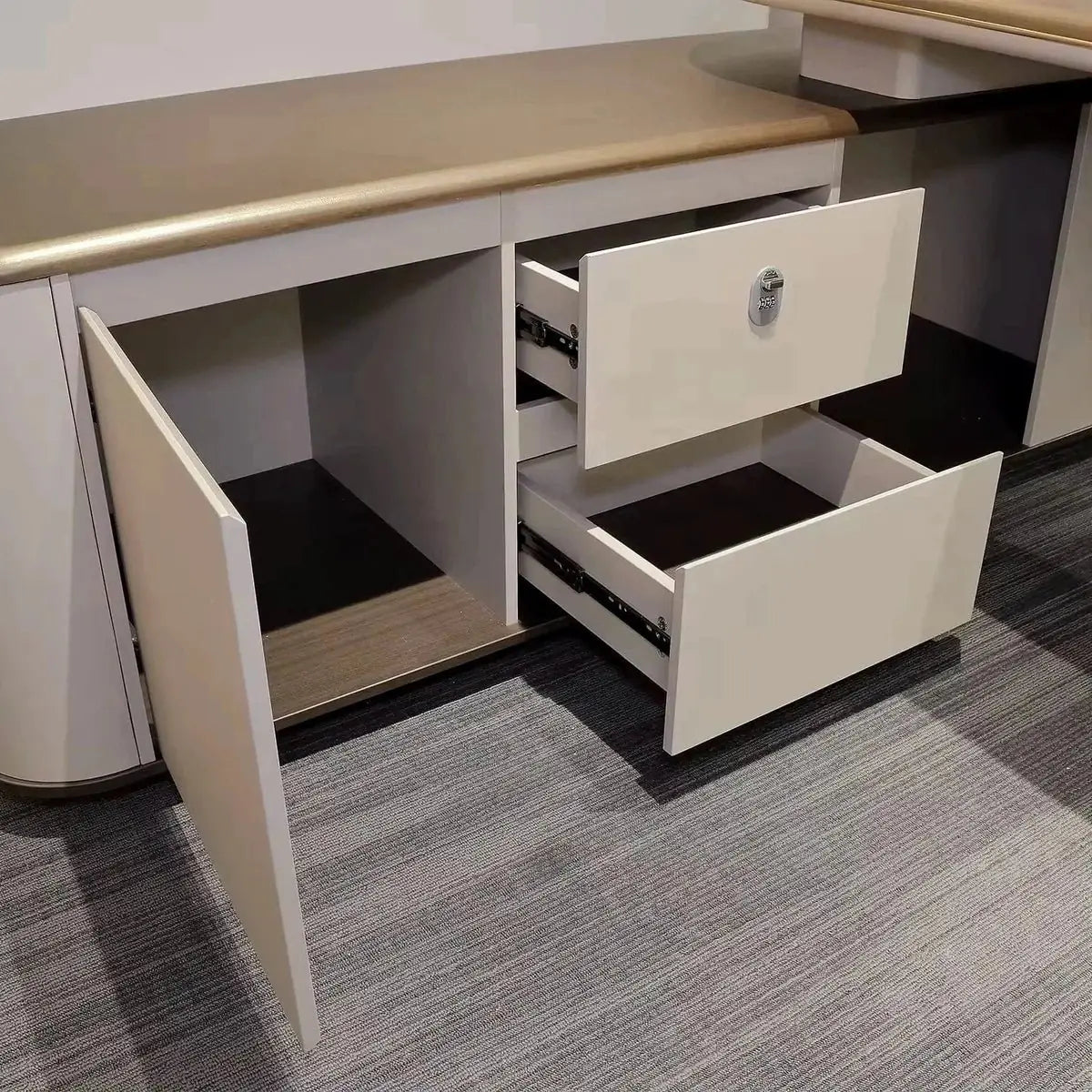 Secord · Modern L-Shaped Executive Desk