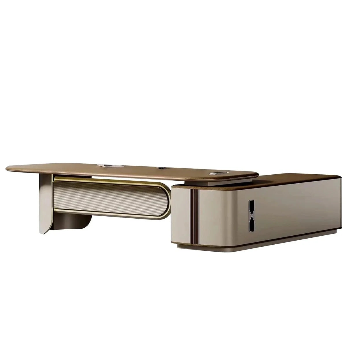 Secord · Modern L-Shaped Executive Desk