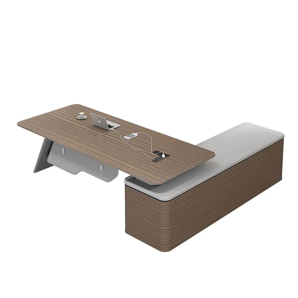 Aldiss · Modern Executive L-Shaped Desk