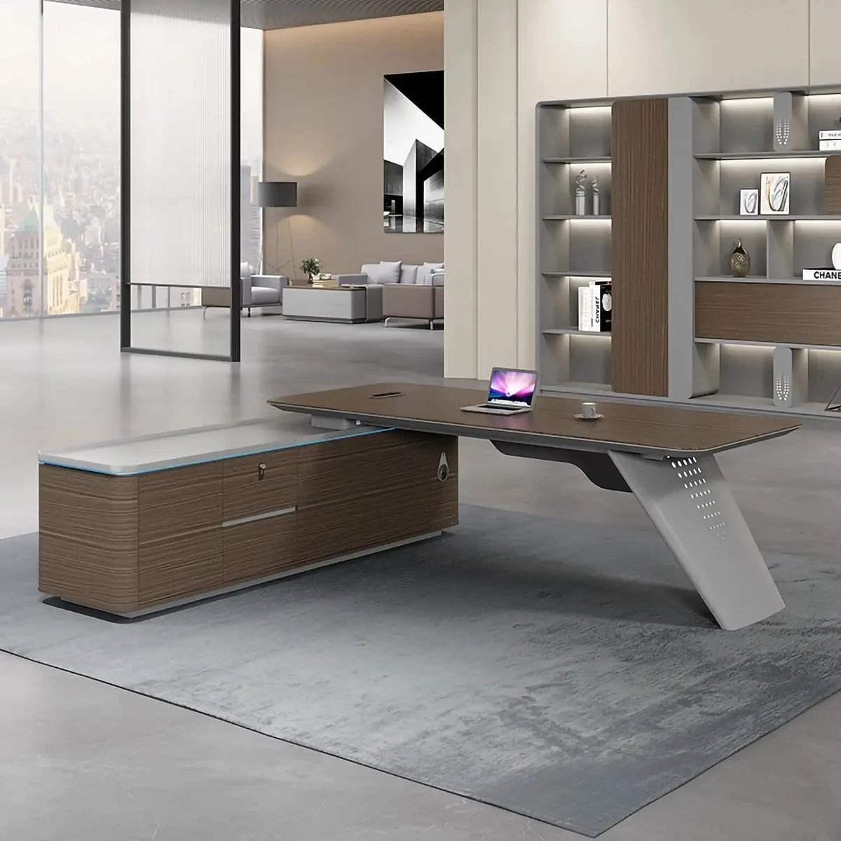Aldiss · Modern Executive L-Shaped Desk
